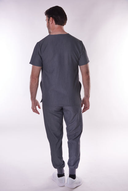 Men's 3-Pocket Scrub Top